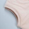 Saco de dormir macio para bebês recém-nascidos, cor sólida, design personalizado, 3 camadas, saco de dormir, vestido de bebê
