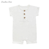 Macacão de bebê de bambu recém-nascido roupas macacão de bebê bodysuit zíperes footie onesie pijama roupas macacão