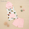 Bebê meninos ternos conjunto de pijamas do bebê conjunto de roupas infantis amigável 2 pçs sem mangas casual bebê unissex conjuntos de roupas