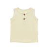 Moda meninas tanque superior respirável colete verão meninas camisola de bambu elastano algodão macio bebê meninas colete
