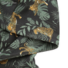 Novo design 100% algodão malha lindo padrão confortável casual manga curta roupas de bebê com chapéus e bolso