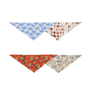 Babadores de bebê 100% algodão direto da fábrica, babadores fofos personalizados, venda quente, fácil de limpar, avental fofo, babadores triangulares