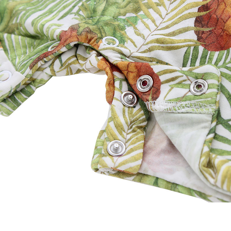 Extra macio de bambu viscose malha verão leve beachwear estilo manga curta unisex terno do bebê conjunto macacão