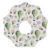 Preço de fábrica no atacado 100% algodão bambu babadores para bebês bonitos personalizados avental de venda quente flor como babadores para bebês