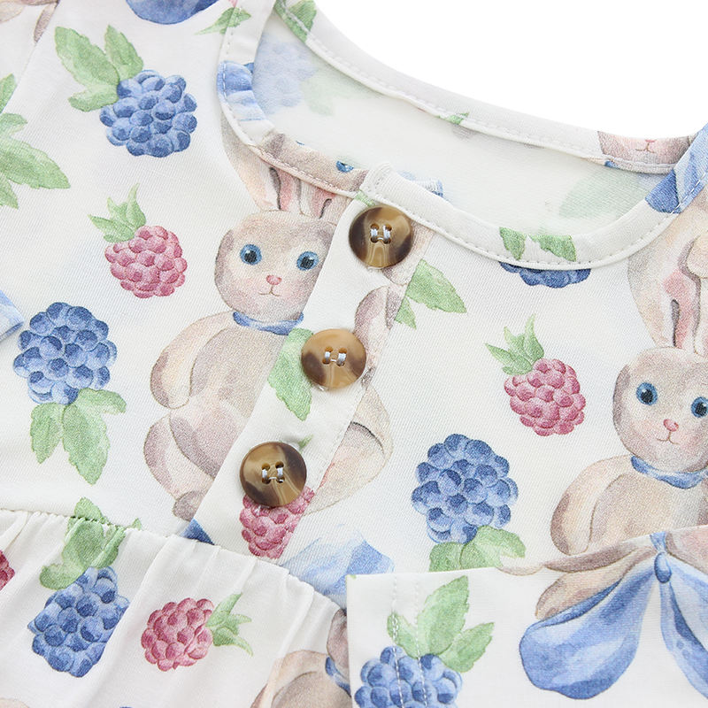 Design bonito bebê meninas vestido casual roupas de festa outono manga longa moda bebê menina saia em padrão sólido e colorido