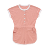 Atacado macacão de criança roupas de bebê manga curta cor sólida bambu elastano algodão macio roupas de bebê personalizar aceitável