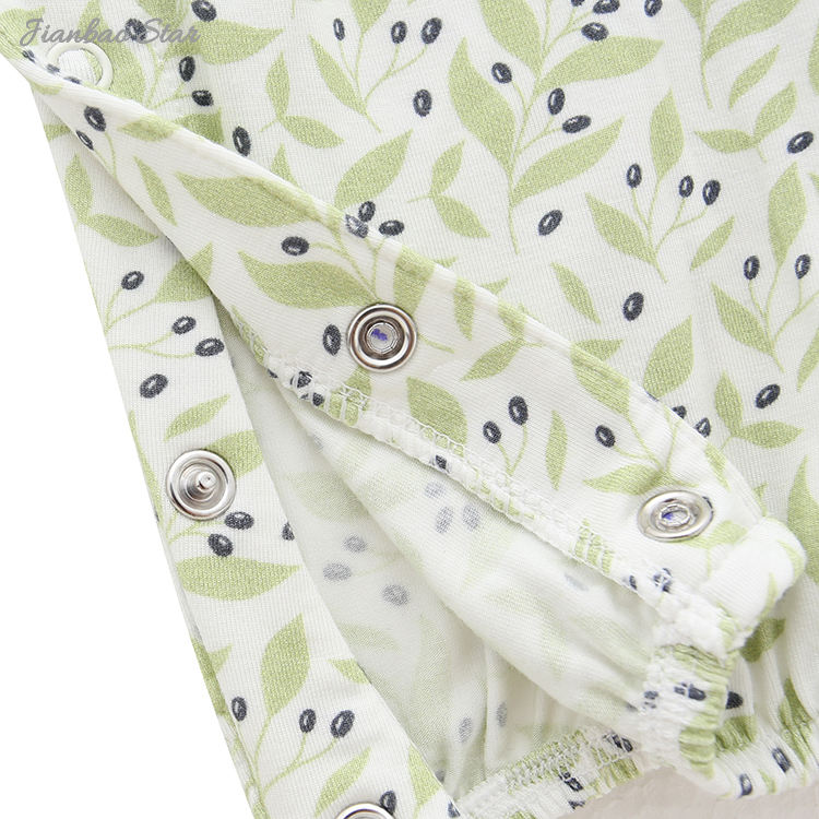 Novo design de alta qualidade 100% algodão malha confortável botões condole cinto respirável roupas das meninas do bebê macacão