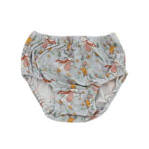 Venda quente roupa interior do bebê impressão personalizada tecido de algodão elastano bambu bebê menina design clássico roupas infantis