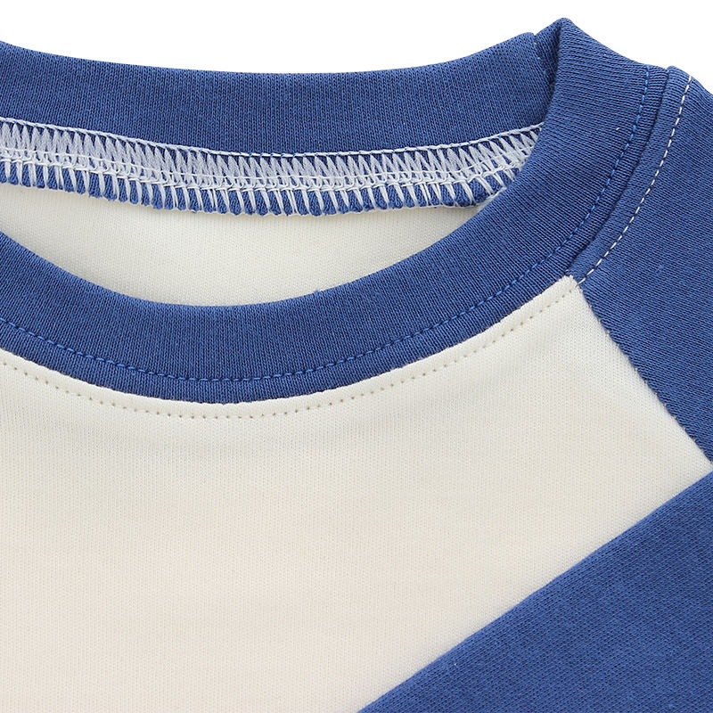 Atacado inverno unissex crianças agasalhos bebê sólido camiseta criança crianças manga comprida tops roupas de bebê