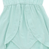 Atacado 0-24 meses Vestido de bebê roupas casuais roupas de festa adorável vestido de bebê outono manga curta cor sólida moda saia menina