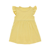 Vestido infantil com babados para meninas, estilo verão, atacado, sem mangas, linha A, vestido infantil