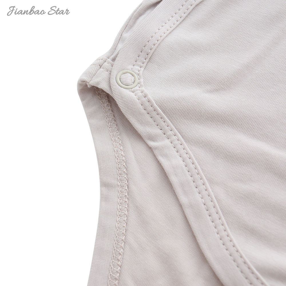 Bambu Rayon Spandex Bebê Infantil Roupas Macacão Macacão