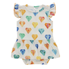 Macacão de bebê macio de tecido de bambu sem mangas verão roupas de bebê atacado personalizar pijama em impressão digital ou cor sólida