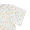 Conjunto de duas peças de roupas infantis para bebês, blusa de manga curta e calças compridas, design personalizado, cor sólida, conjunto de pijama infantil