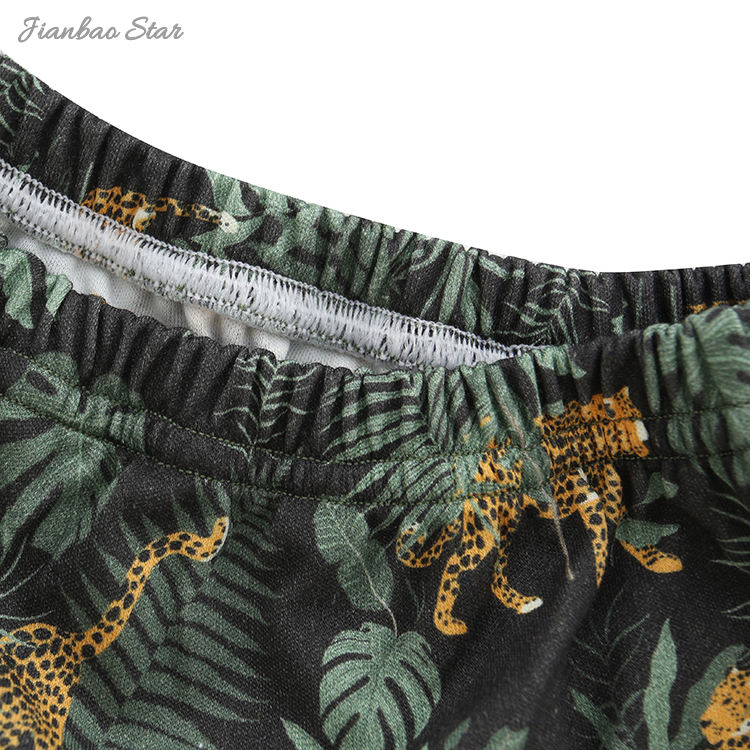 Nova chegada moda padrão venda quente de alta qualidade confortável estilo verão sem mangas unisex conjuntos roupas bebê