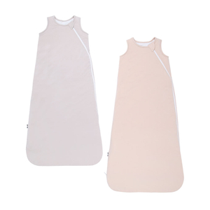 Saco de dormir com zíper para bebê recém-nascido, 0-24m, cor lisa, personalizado, 0.5/1.0/2.5 tog, saco de dormir