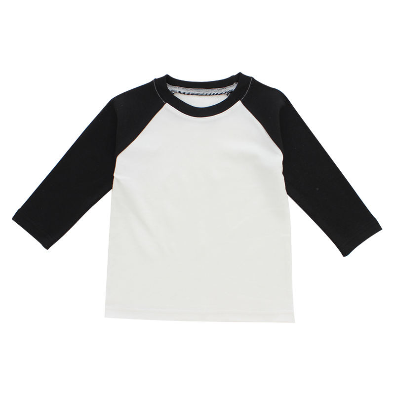Atacado inverno unissex crianças agasalhos bebê sólido camiseta criança crianças manga comprida tops roupas de bebê