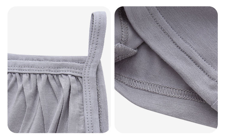 Macacão suspensor para bebês meninas, macacão de malha de bambu e elastano, roupas de verão para bebês e crianças, macacão de cor sólida