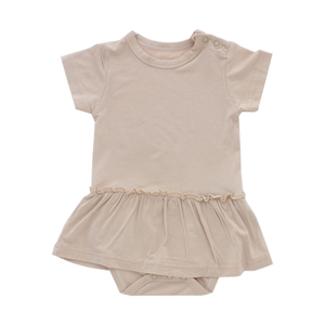 Macacão de bebê de manga curta, pijama para bebês recém-nascidos, botão de pressão de alta qualidade, roupas de tecido de algodão de bambu para meninos e meninas