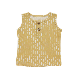 95% bambu malha super macio sem mangas bebê menino e menina camiseta verão cor sólida e padrão oem crianças topos