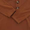 Mais recente design manga longa macacão de algodão de bambu adorável macacão de bebê com chapéu de coelho estilo cor sólida roupas de bebê