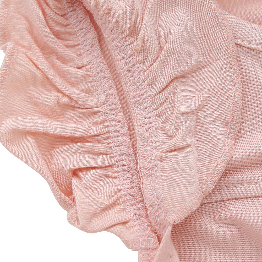 Ruffle design meninas de meninas vestidos de festa casual roupas adoráveis ​​de verão com cor de cor sólida moda de cor de menina