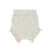 Venda imperdível 95% bambu e 5% tecido elastano tricotado infantil bebê meninas verão bloomer com lindo design de babados