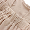 Personalize o vestido de verão sem mangas para bebês, atacado de alta qualidade, algodão de bambu, suspensório, saia macia para bebês e meninas