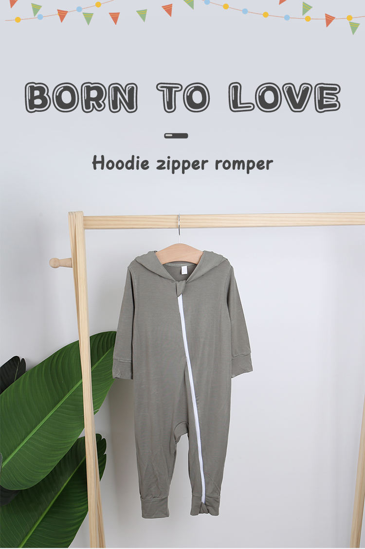 Outono inverno bebê recém-nascido & infantil macacão de cor sólida estilo zíper unisex menino e menina terno do bebê conjunto macacão