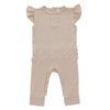 Roupas de bebê estilo verão macacão sem mangas e calças compridas com botão de pressão macacão de alta qualidade 95% fibra de bambu 5% elastano