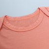 Atacado novo lançamento manga longa macacão de bebê com zíper em dois sentidos 0-24m roupas de bebê cor sólida impressão personalizada macacão de bebê recém-nascido