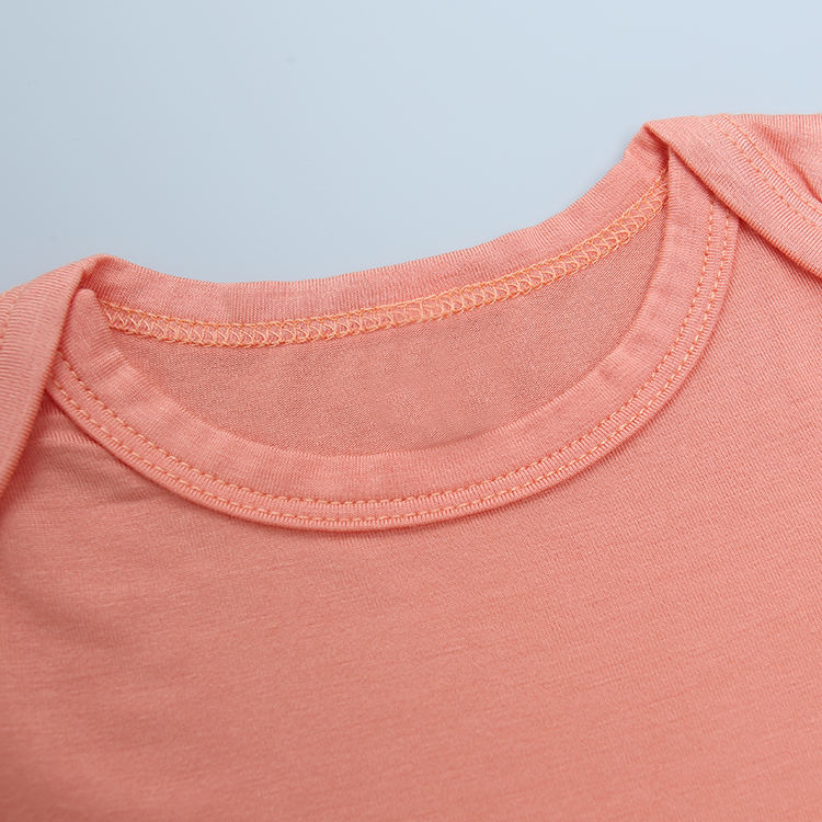 Atacado novo lançamento manga longa macacão de bebê com zíper em dois sentidos 0-24m roupas de bebê cor sólida impressão personalizada macacão de bebê recém-nascido
