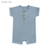 Macacão de bebê de bambu recém-nascido roupas macacão de bebê bodysuit zíperes footie onesie pijama roupas macacão