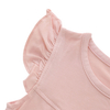 Venda quente design sem mangas verão bambu malha super macio OEM personalizado bebê crianças vestido de menina