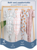Novo design conjunto de presente do bebê macio bambu elastano algodão bodysuit macacão tecido unisex bebê sono vestido luvas chapéu presente conjunto