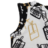 Conjunto de pijama de bebê com design clássico, sem mangas, roupa de dormir, bambu, elastano, algodão, unissex, verão, duas peças