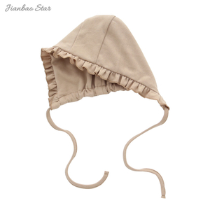 Atacado personalizado acessórios para roupas de bebê lindo chapéu verão unissex algodão de bambu macio crianças pijamas chapéu OEM