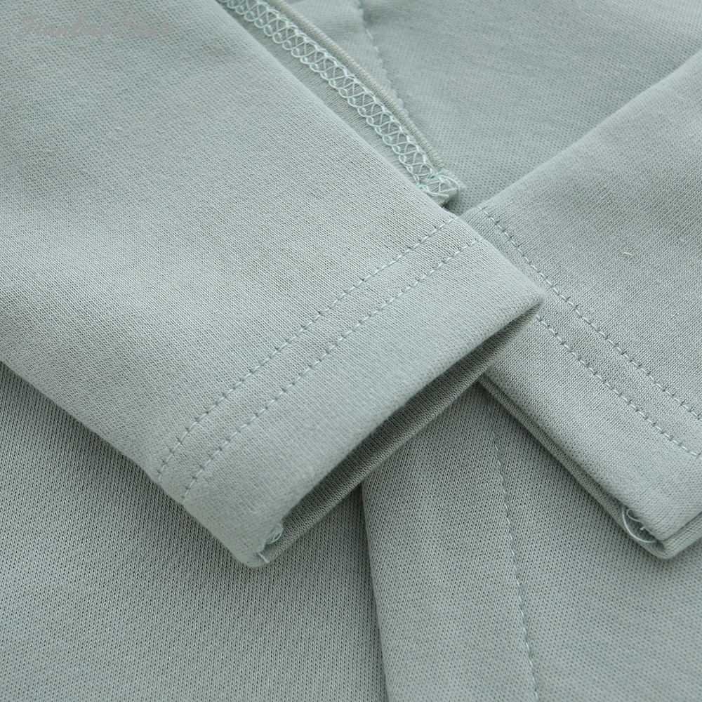 Bebê inverno macacão conjunto atacado 100% algodão manga longa 0-24m bebê menino e menina macacão roupas