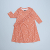 Impressão personalizada bebê e crianças vestido roupas casuais roupas de festa adorável vestido bebê outono de manga longa, comprimento de tornozelo, vestido de garotas