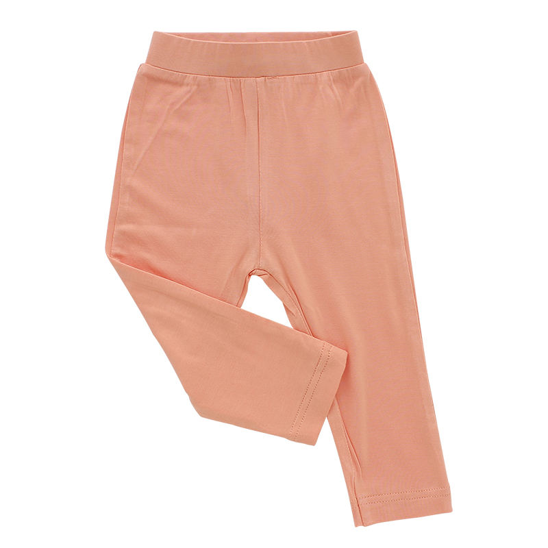 Outono bebê meninos meninas calças compridas 0-6 anos conjunto de roupas de bambu 100% algodão malha bebê wear oem atacado impresso crianças calças