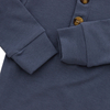 Atacado roupas para bebês recém-nascidos, pijamas infantis para dormir, roupas 100% algodão, cor sólida, mangas compridas, conjunto de roupas para bebês