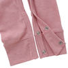 Macacão de algodão spandex de bambu manga longa lindo macacão de bebê em cores sólidas outono infantil macacão com zíper