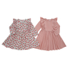 Mais recente design meninas de meninas vestidos roupas casuais roupas de festa adorável outono manga longa moda bebê saia personalizada aceitável