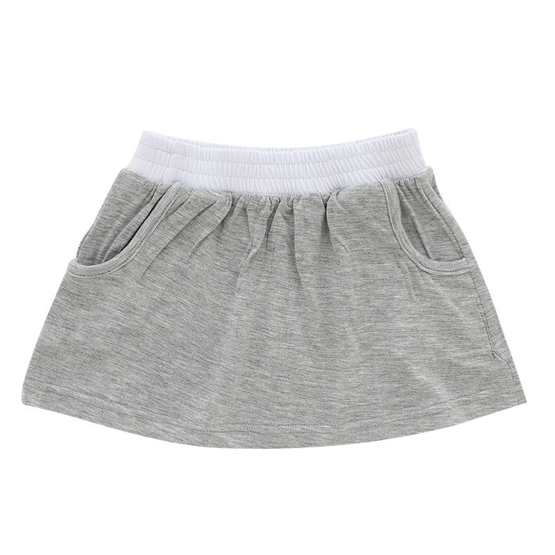 Atacado de malha de bambu MINI bebê e crianças esporte camisa evasê bebê menina vestido curto de verão