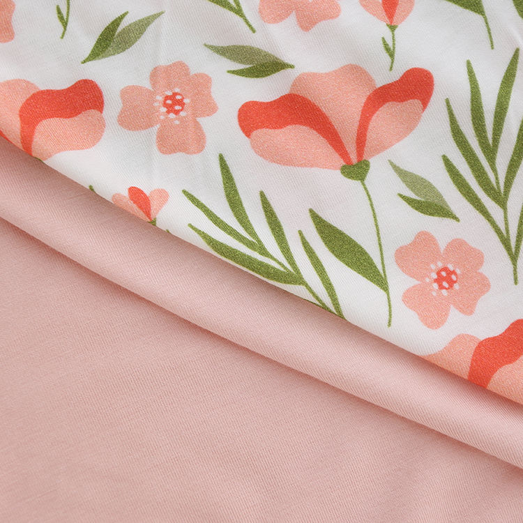 OEM personalizado mamãe menina mulheres pijamas turn-down colarinho definir verão manga curta tops shorts definir roupas de dormir