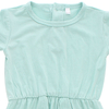 Atacado 0-24 meses Vestido de bebê roupas casuais roupas de festa adorável vestido de bebê outono manga curta cor sólida moda saia menina