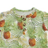 Extra macio de bambu viscose malha verão leve beachwear estilo manga curta unisex terno do bebê conjunto macacão