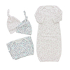 HotSale Manga Completa Newbron Infantil Saco de Dormir Do Bebê Com Chapéu Lindo 2 pcs Conjuntos de Pijama Envelope Colar Design de Pijamas Do Bebê