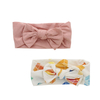 Nova venda quente infantil bebê meninas dormir camisolas de manga cheia crianças saco de dormir estilo o-collar pijamas com bandana