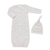Conjunto de saco de dormir para bebês, atacado, com chapéu, manga longa, envelope, gola, roupas unissex, bebê, menina, meninos, roupa de dormir, conjunto de presente